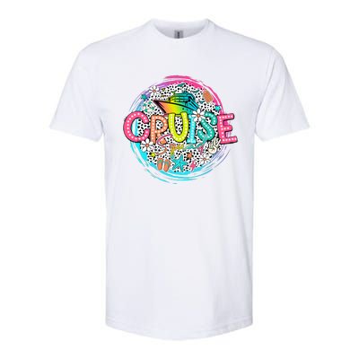 Summer Vibes Cruise Squad Vacation Softstyle CVC T-Shirt