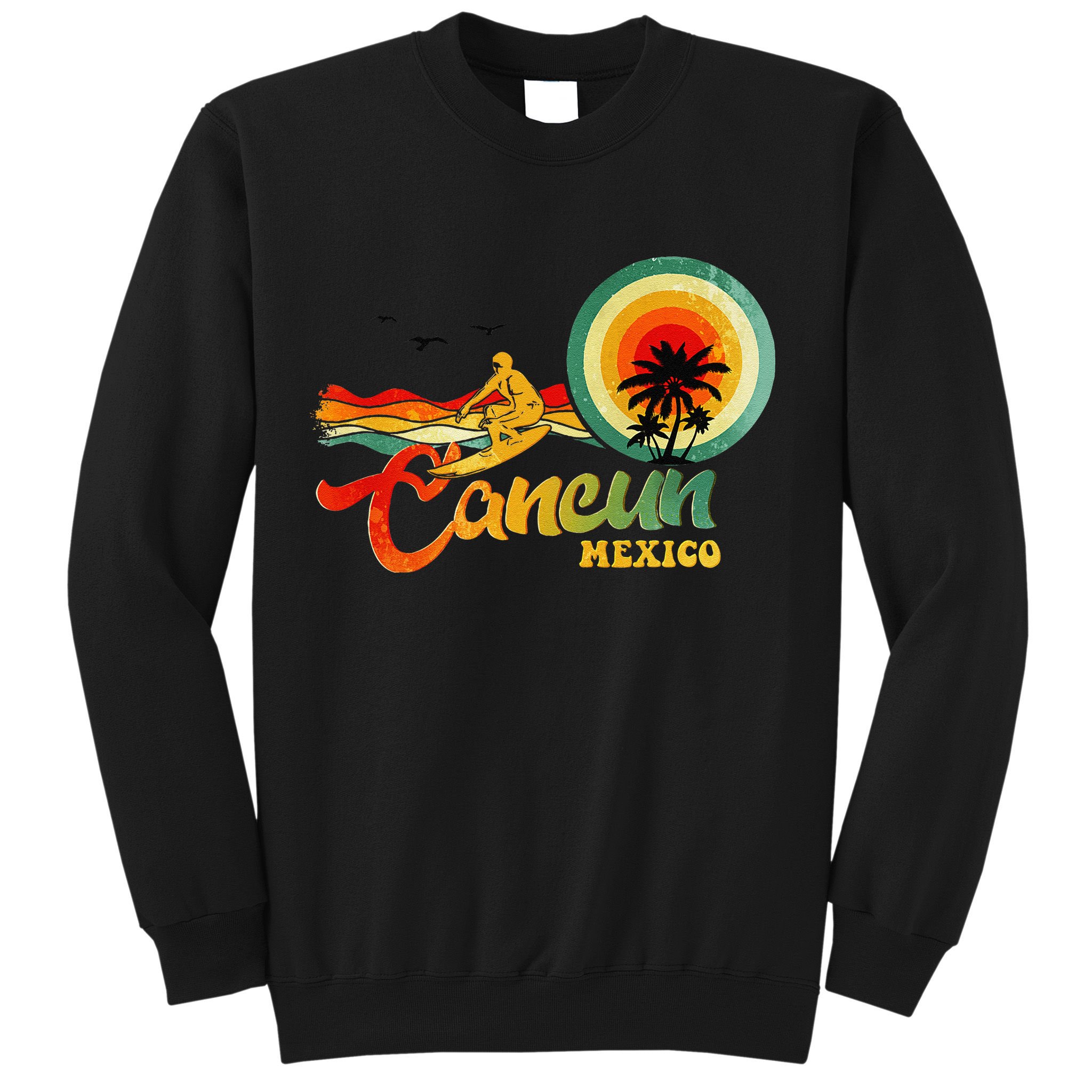 Summer Vacation Cancun Mexico Beach Sweatshirt