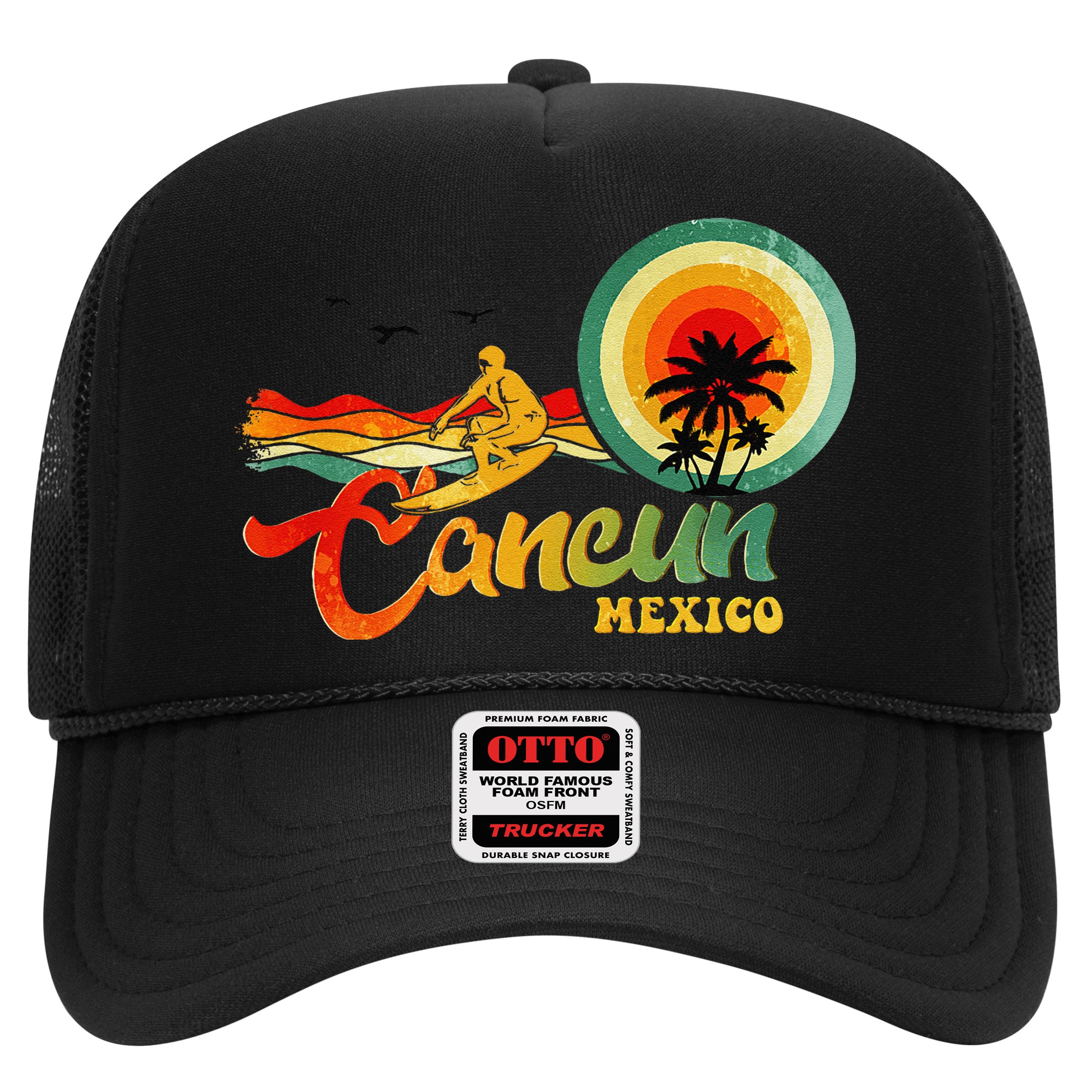 Summer Vacation Cancun Mexico Beach Hat