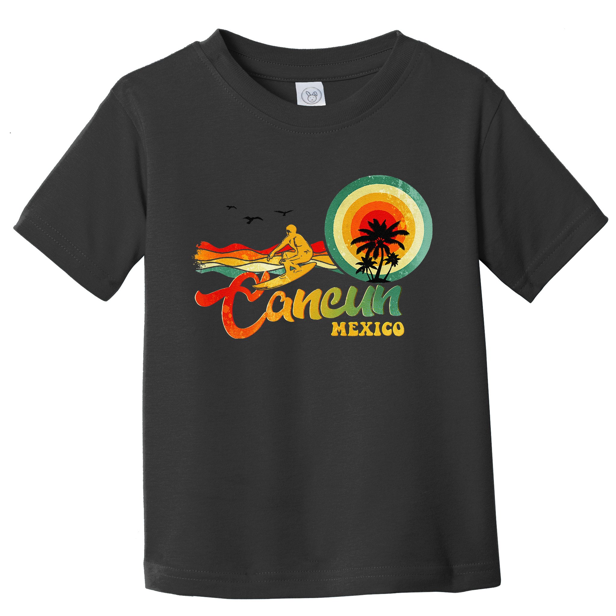Summer Vacation Cancun Mexico Beach Toddler T-Shirt