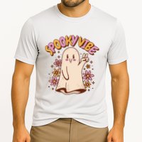 Spooky Vibe Cute Hippie Ghost Cooling Performance Crew T-Shirt