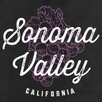 Sonoma Valley California Wine Country Vintage Gift Beanie