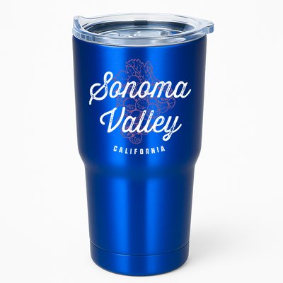 Sonoma Valley California Wine Country Vintage Gift Tumbler