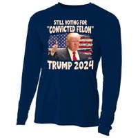 Still Voting Convicted Felon 2024 Cooling Performance Long Sleeve Crew