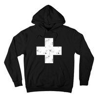 Swiss Vintage Cross Flag Switzerland Hoodie