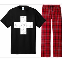 Swiss Vintage Cross Flag Switzerland Pajama Set