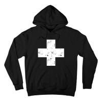 Swiss Vintage Cross Flag Switzerland Tall Hoodie