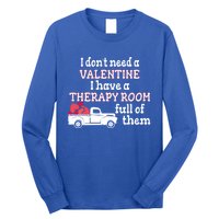 Slp Valentine's Day For Speech Language Therapist Cool Gift Long Sleeve Shirt