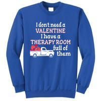 Slp Valentine's Day For Speech Language Therapist Cool Gift Sweatshirt