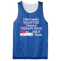 Slp Valentine's Day For Speech Language Therapist Cool Gift Mesh Reversible Basketball Jersey Tank