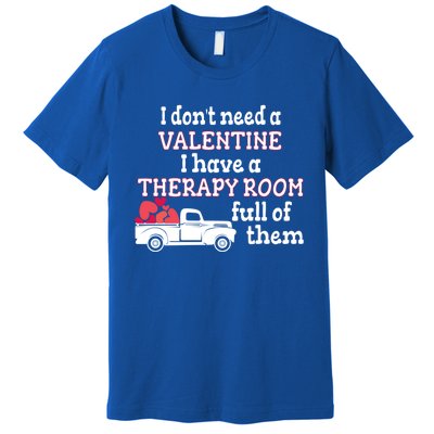 Slp Valentine's Day For Speech Language Therapist Cool Gift Premium T-Shirt