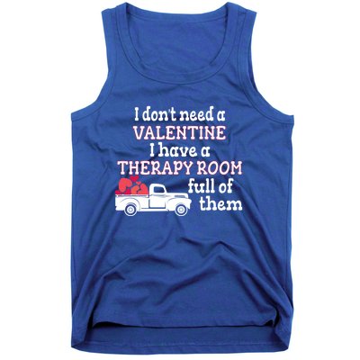 Slp Valentine's Day For Speech Language Therapist Cool Gift Tank Top