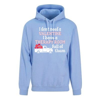 Slp Valentine's Day For Speech Language Therapist Cool Gift Unisex Surf Hoodie