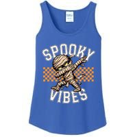 Spooky Vibes Dabbing Mummy Dab Dance Squad Halloween Funny Gift Ladies Essential Tank