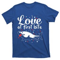 Sharks Valentines Day Crusher Heart Love Great White Shark Funny Gift T-Shirt