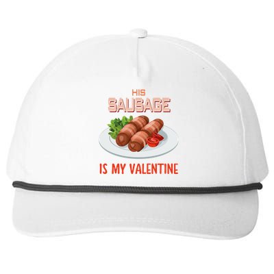 Sausage Valentines Day Funny Gift For Her Naughty Adult Cool Gift Snapback Five-Panel Rope Hat