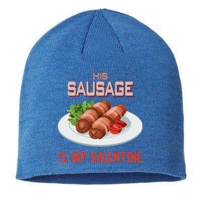 Sausage Valentines Day Funny Gift For Her Naughty Adult Cool Gift Sustainable Beanie