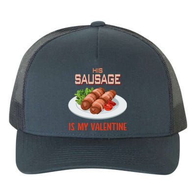 Sausage Valentines Day Funny Gift For Her Naughty Adult Cool Gift Yupoong Adult 5-Panel Trucker Hat