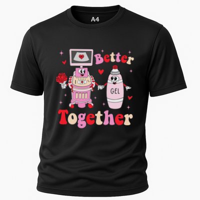 Sonographer ValentineS Day Rdms Ultrasound Technologist Performance Shirt