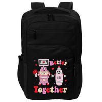 Sonographer ValentineS Day Rdms Ultrasound Technologist Impact Tech Backpack