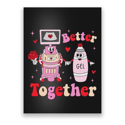 Sonographer ValentineS Day Rdms Ultrasound Technologist Poster