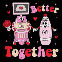 Sonographer ValentineS Day Rdms Ultrasound Technologist Poster