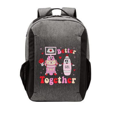 Sonographer ValentineS Day Rdms Ultrasound Technologist Vector Backpack