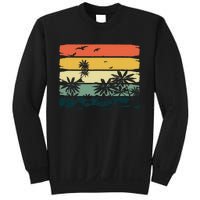 Summer Vibes Exotic Palm Trees Tropical Summer Sweatshirt