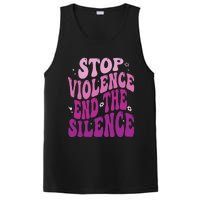 Stop Violence End the Silence Stop Domestic Violence PosiCharge Competitor Tank