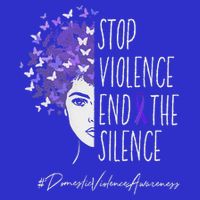 Stop Violence End Silence Domestic Violence 16 in Basic Backpack