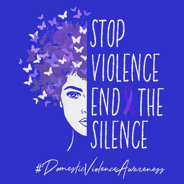 Stop Violence End Silence Domestic Violence 16 in Basic Backpack