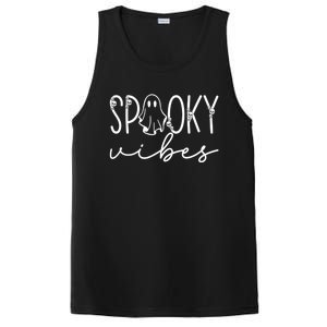 “Spooky Vibes” Eerie Halloween Design Gift PosiCharge Competitor Tank