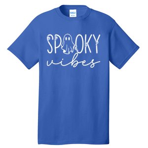 “Spooky Vibes” Eerie Halloween Design Gift Tall T-Shirt