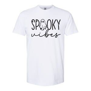 “Spooky Vibes” Eerie Halloween Design Gift Softstyle CVC T-Shirt