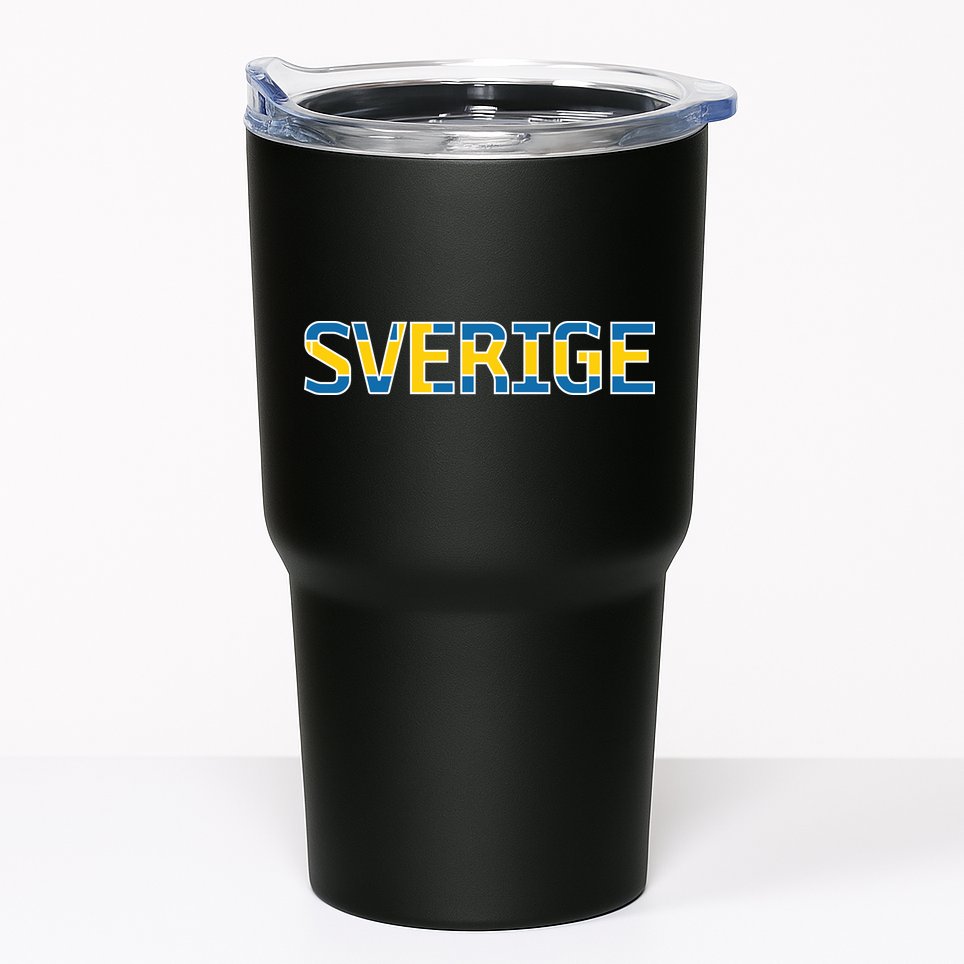 Sverige Sweden Flag Tumbler