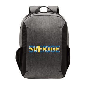 Sverige Sweden Flag Vector Backpack