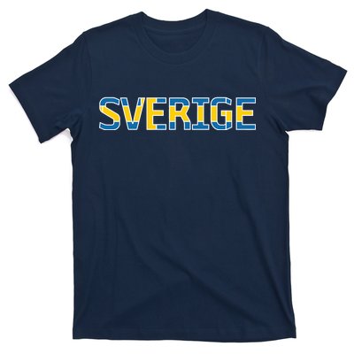 Sverige Sweden Flag T-Shirt