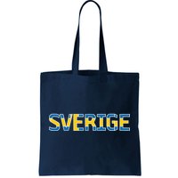 Sverige Sweden Flag Tote Bag