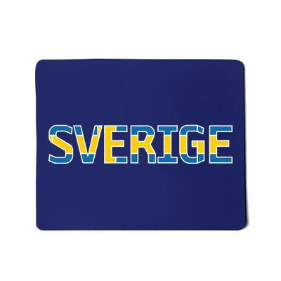 Sverige Sweden Flag Mousepad