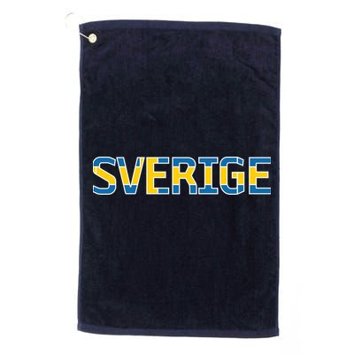 Sverige Sweden Flag Golf Towel