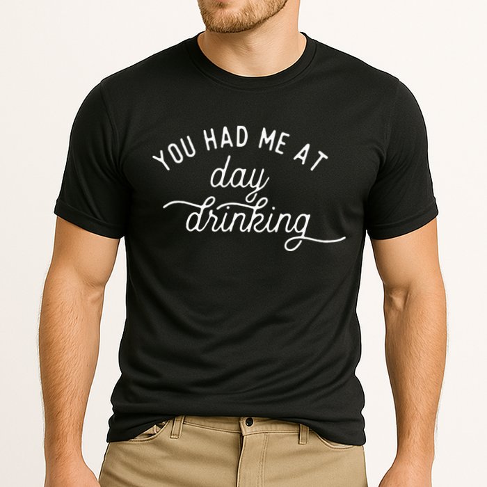 Summer Vacation Funny You Had Me At Day Drinking Cooling Performance Crew T-Shirt