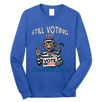 Still Voting For Convicted Felon Aliens Trump Reptilien Cool Gift Long Sleeve Shirt