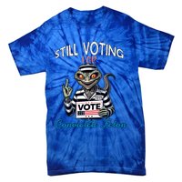 Still Voting For Convicted Felon Aliens Trump Reptilien Cool Gift Tie-Dye T-Shirt