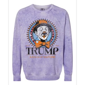 Smart Voter Funny Clown Car Anti Trump Administration Colorblast Crewneck Sweatshirt