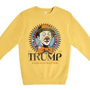 Smart Voter Funny Clown Car Anti Trump Administration Premium Crewneck Sweatshirt