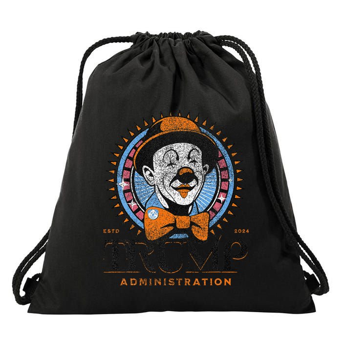 Smart Voter Funny Clown Car Anti Trump Administration Drawstring Bag