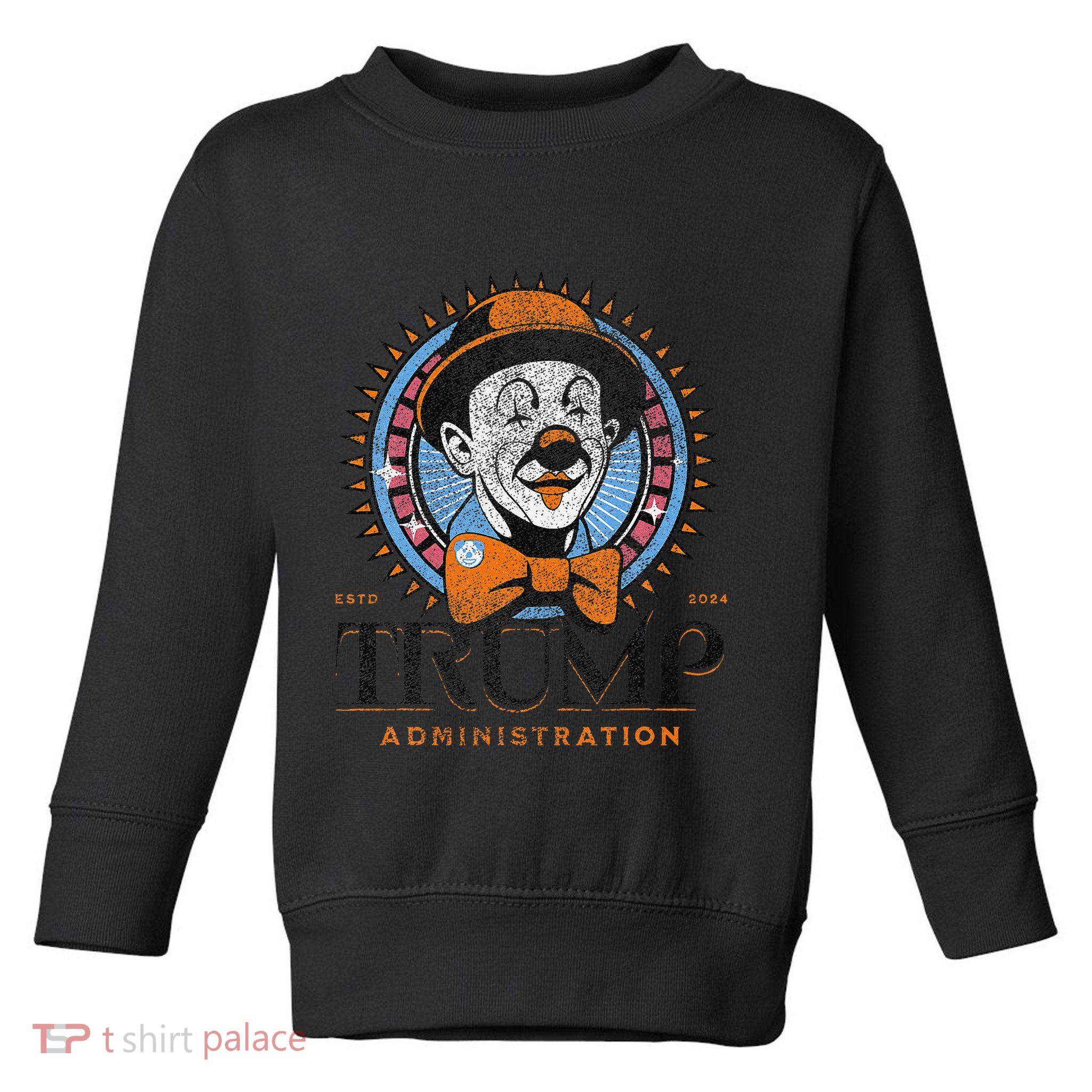 Smart Voter Funny Clown Car Anti Trump Administration Toddler Sweatshirt