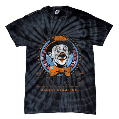 Smart Voter Funny Clown Car Anti Trump Administration Tie-Dye T-Shirt