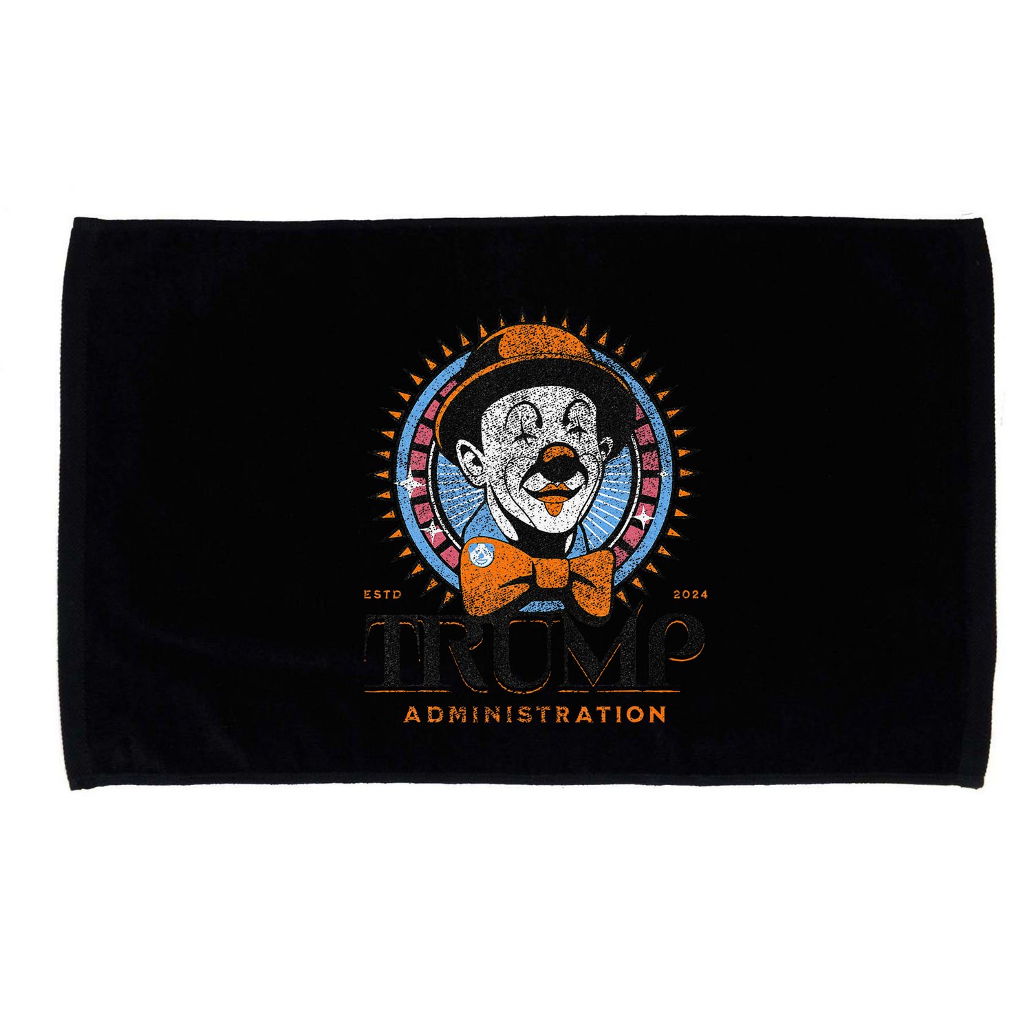 Smart Voter Funny Clown Car Anti Trump Administration Microfiber Hand Towel
