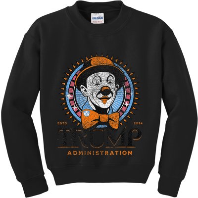 Smart Voter Funny Clown Car Anti Trump Administration Kids Sweatshirt
